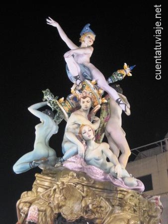 Falla Convento Jerusal�n, Valencia.
